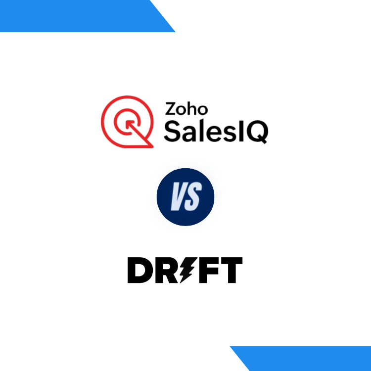 Zoho SalesIQ vs Drift: In-Depth Pricing and Feature Analysis!