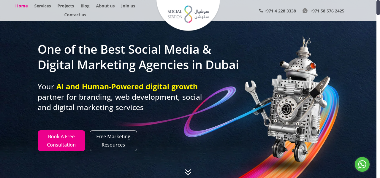 Dubai’s Top Social Media Agency, Social Station, Uses Salespanel for Lead Generation and Behavioral Tracking